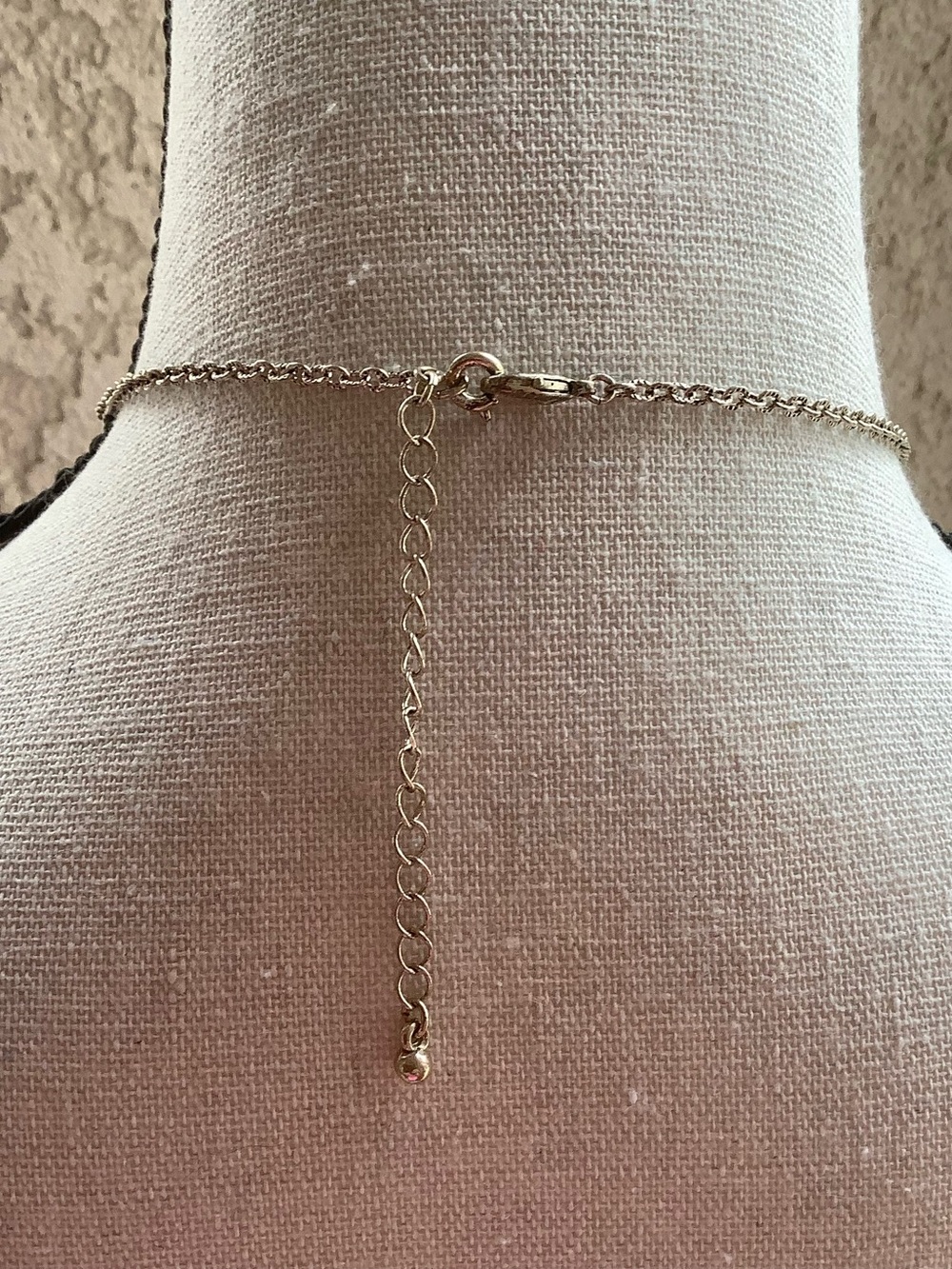 Vintage AVON adjustable blue Lariat Necklace - Picture 3 of 6